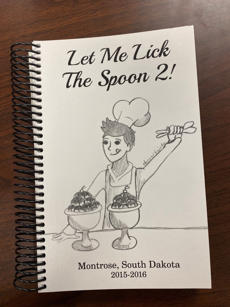 "Let Me Lick The Spoon 2!" cookbook