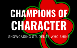 February Champions of Character