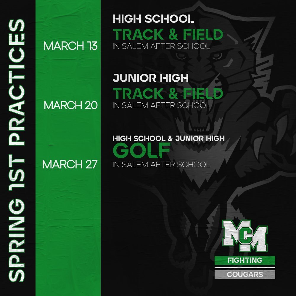 MCM 1st Spring Practices