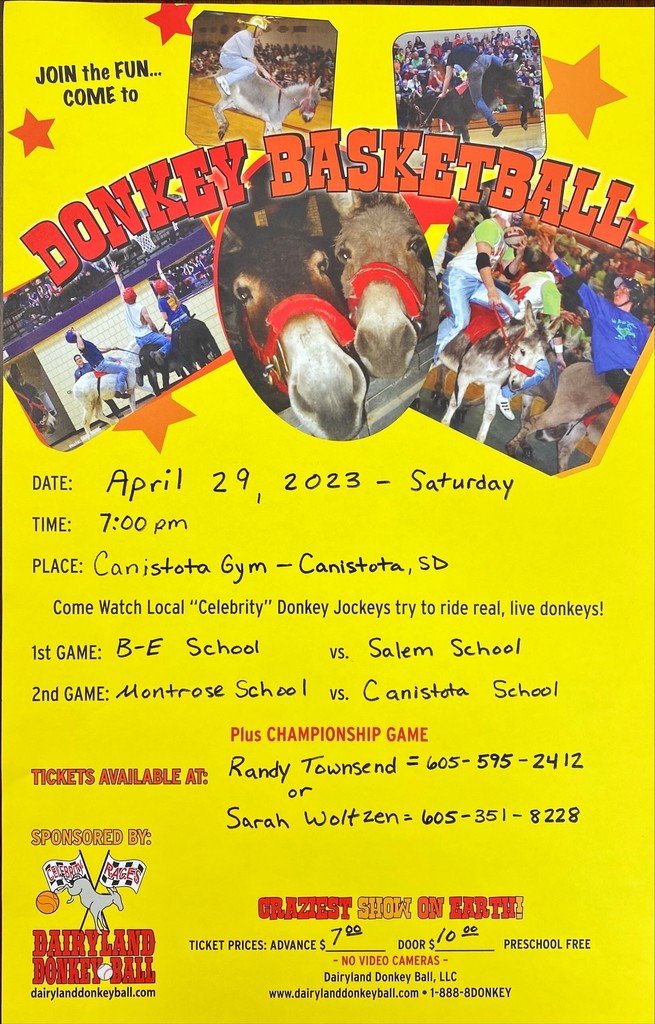 Donkey Basketball Poster
